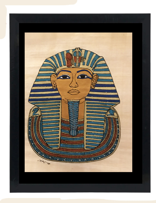 Tutankhamun Papyrus Painting
