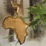 Africa 14kt Gold Large Necklace