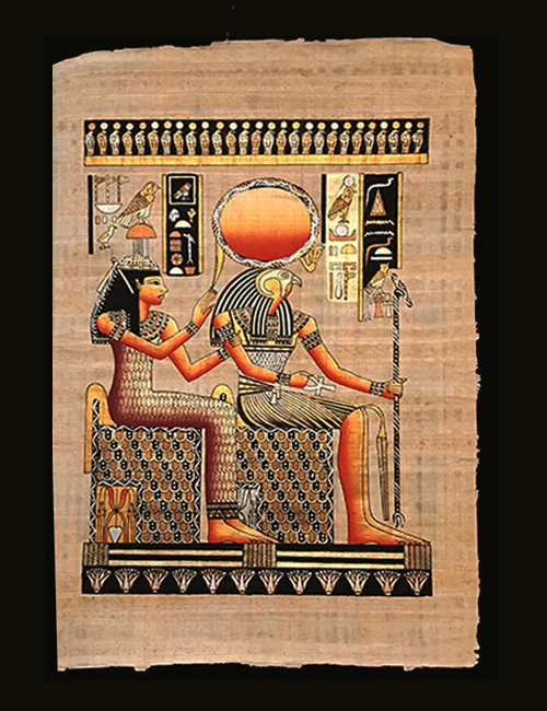Ra 40 x 60 Papyrus Painting